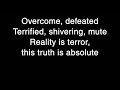 Meshuggah - This Spiteful Snake Lyrics [HQ]