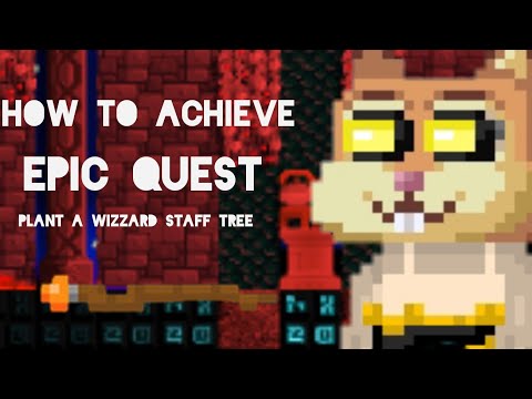 🔥Growtopia | How to achieve Epic quest : Plant a Wizard staff tree 🔥