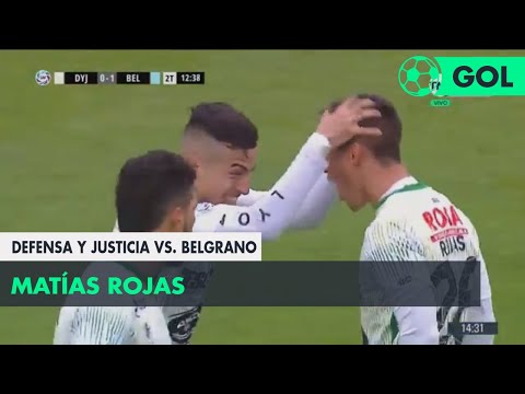 Matías Rojas (1-1) Defensa yJusticia vs Belgrano | Fecha 4 - Superliga Argentina 2018/2019