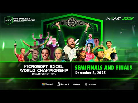 Microsoft Excel World Championship 2025 - Finals