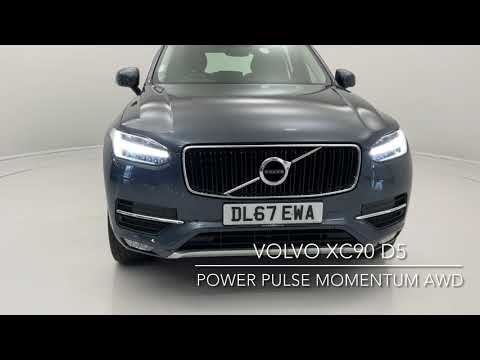 Volvo Xc90 Diesel Estate 2.0 D5 PowerPulse Momentum 5dr AWD Geartronic
