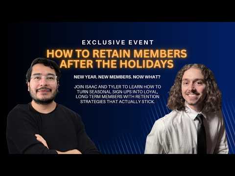 Member Retention Strategies Webinar