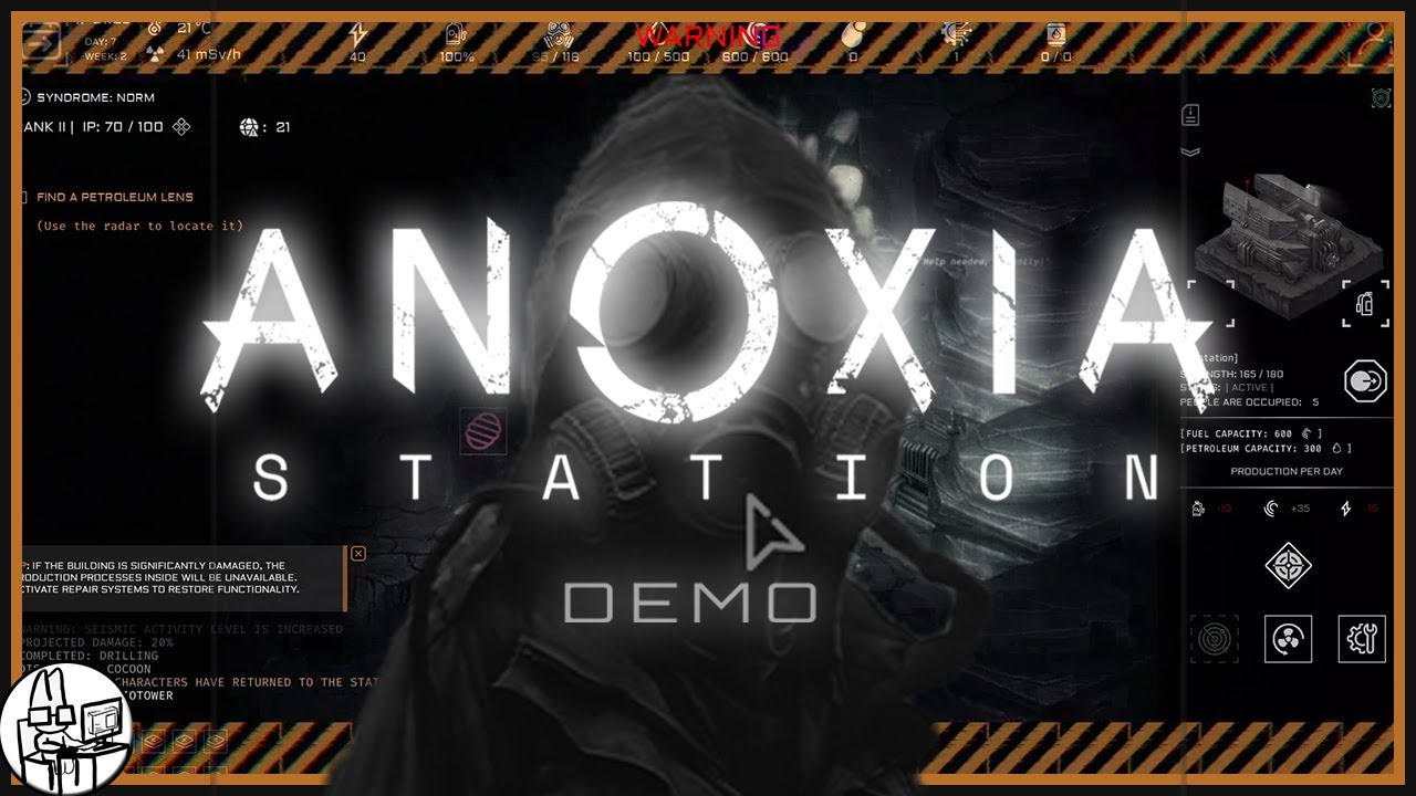 Anoxia Station - Strategy Horror Game