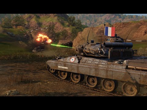 World of Tanks || AMX 30B2 FORAD on Great Wall - Platoon Gameplay