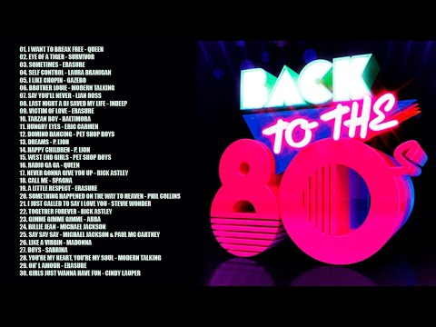 Back to the 80s - Greatest Hits 80s - Best Oldies Songs Of 1980s - Best 80s Hits - Hits 80s