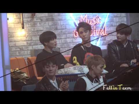 [Fall'in Taem]161231 MBC 가요대제전 01 대기석