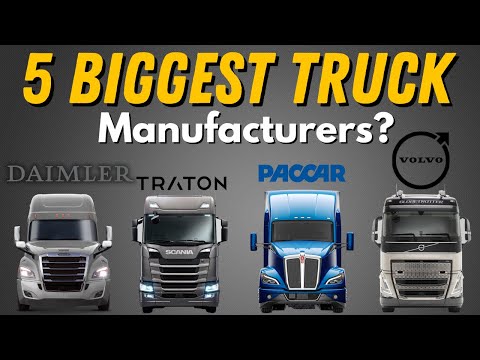 World’s 5 Biggest Heavy-Duty Truck Manufacturers