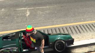 Grand Theft Auto V Blista compact, without a driver,