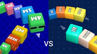 2048 Snake: Number Cube Snake VS Cubes2048.io – Which One Is Stronger? 💥