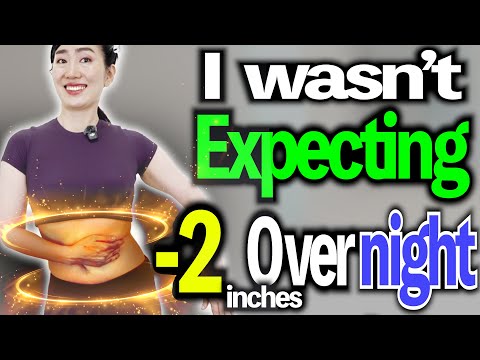 Shrinks Your Belly Every Night 👉Standing Massage That Feels Illegal / Lymphatic Drainage