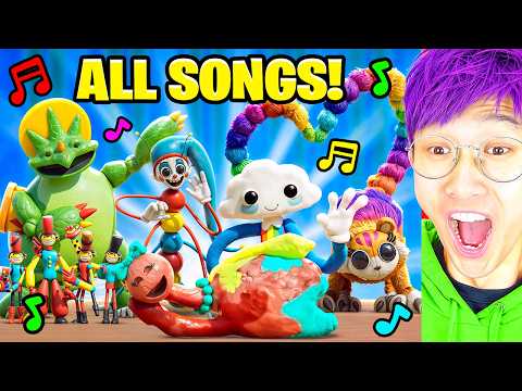 ALL POPPY PLAYTIME CHAPTER 5 JINGLES & LEAKED CHARACTERS!? (LANKYBOX REACTION)