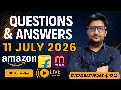 E-commerce Business Q&A Session—Live Stream - 11th July 2026 #ecommerce #onlinebusiness