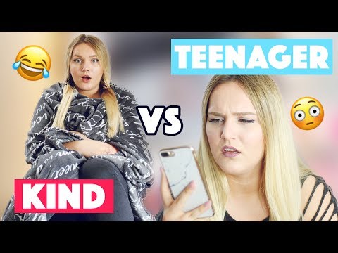KIND vs. TEENAGER im ALLTAG | Wie es früher und wie es heute ist | Annaxo