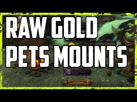 Gamer : Wow Best Gold Making Guides 8.2 Easy Raw Gold Garrison ( See new video no music)