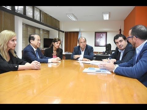 Ministro Villada y Ministro de Los Ríos reunión con inversores
