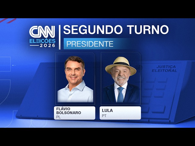 Flávio Bolsonaro e Lula vão ao 2º turno nas eleições a Presidente da República | CNN ELEIÇÕES