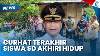 Curhat Terakhir Siswa SD Akhiri Hidup di Ngada, Bupati Raymundus Ungkap Kronologi Dana PIP