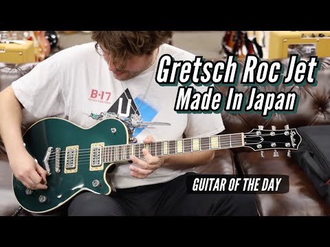 Gretsch Roc Jet Cadillac Green Made In Japan | Guitar of the Day