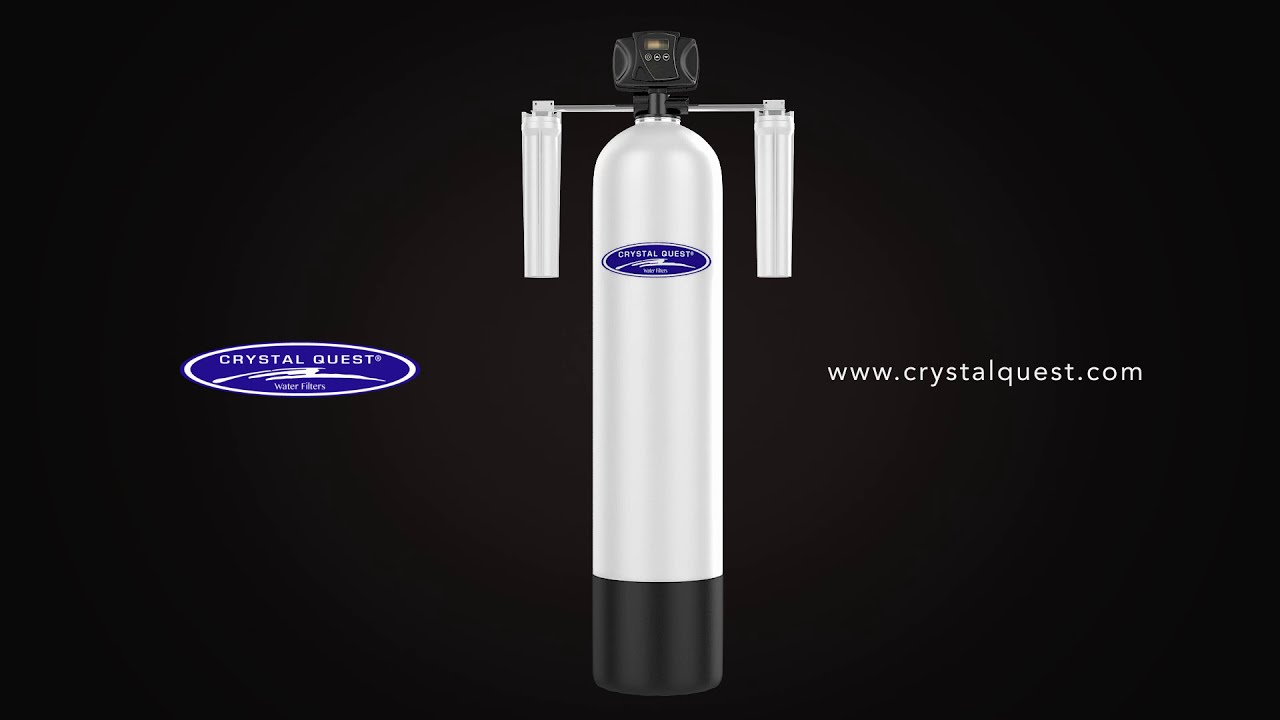 SMART Whole House Water Filter System 3D animation