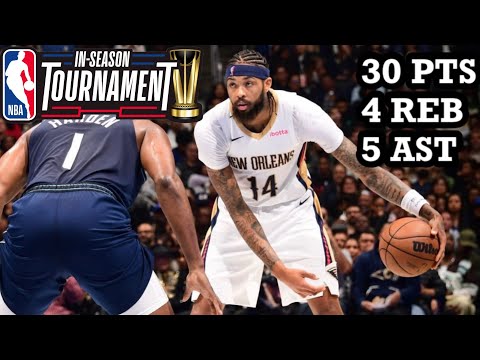Brandon Ingram 30 PTS, 4 REB, 5 AST vs. Clippers (2023 In-Season Tournament)