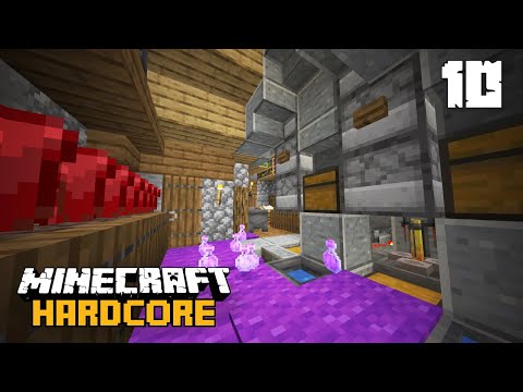 Pixel Brew - Minecraft Hardcore Survival 1.16 Let's Play - Brewing Potions & Slapping Phantoms - Ep 10