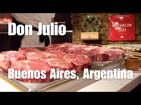 Unforgettable Dining Experience at Don Julio Buenos Aires | Best Steakhouse in Argentina!