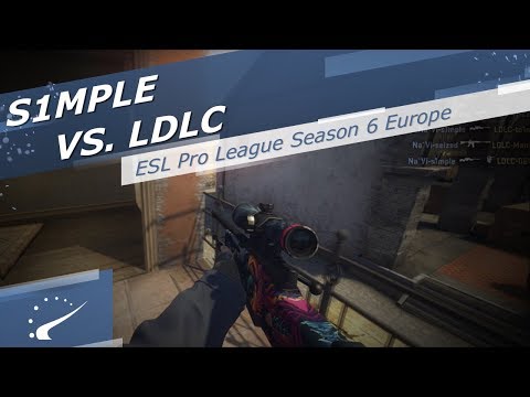 s1mple vs. LDLC - ESL Pro League Season 6 Europe