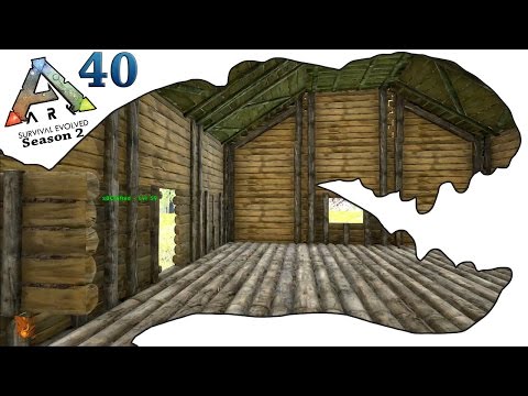 ARK Survival Evolved Gameplay - S2 Ep40 - House Building - Let's Play