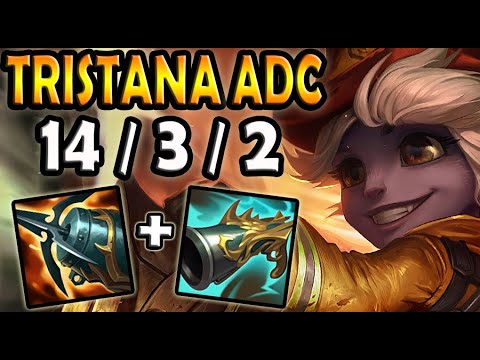 Afreeca Bang TRISTANA ADC vs KAISA [ Quadrakill ] Patch 11.1 Ranked Korea ✅