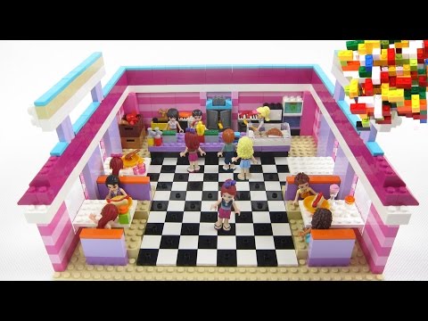 Lego Friends Restaurant by Misty Brick.