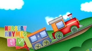 THIS LITTLE TRAIN | Nursery Rhymes TV. Toddler Kindergarten Preschool Baby Songs.
