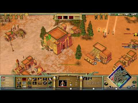 Boit and Joe vs Laior and Swissboy - Age of Mythology: The Titans (Game 2)