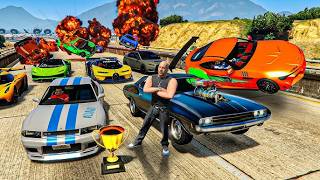 EL ÚLTIMO EXPLOTA CON COCHES ALEATORIOS! SOY TORETO!! - GTA 5 ONLINE