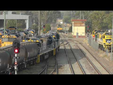 82s shunting at Cootamundra