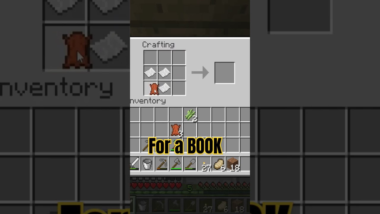 THIS Was the Recipe For a Book in Minecraft 1.0!?