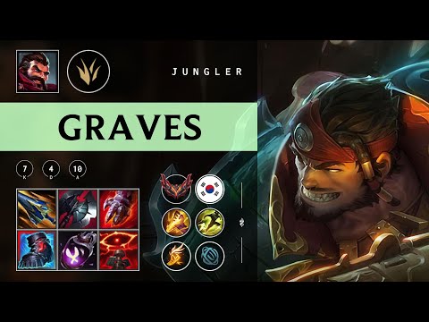 Graves Jungle vs Talon - KR Grandmaster Patch 25.24