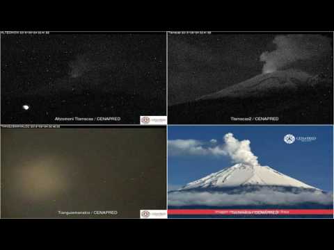 Popocatepetl - 20160924 - 00:00 a 05:59 hrs