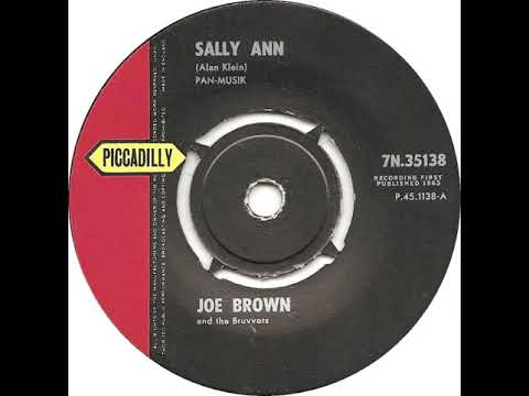 UK New Entry 1963 (202) Joe Brown & The Bruvvers - Sally Ann