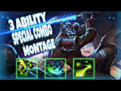 MASTER YI DEADLY COMBO MOVES- GODLIKE MONTAGE