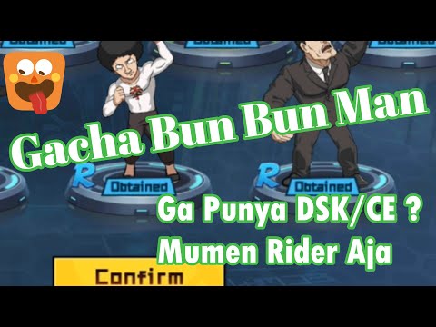 Gacha Bun Bun Man - Mumen Rider Ngacak2 Arena : OPM The Strongest
