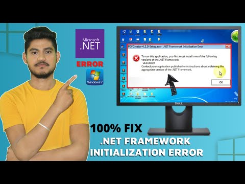 Fix .net framework v4.0.30319 initialization error windows 7,10 solve |.NET Framework NOT installed