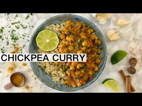 COCONUT CHICKPEA CURRY