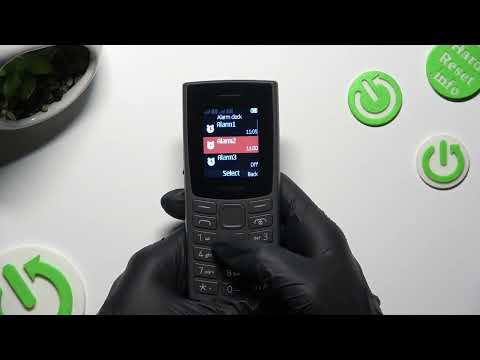 How to Set Up Alarm Clock in NOKIA 105 Dual SIM? Open Clock Options & Create New Alarm!