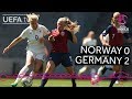 #WU19 EURO semi-final highlights: Norway 0-2 Germany