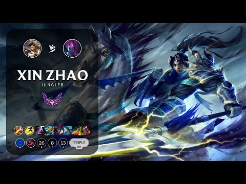 Xin Zhao Jungle vs Evelynn - EUW Master Patch 13.5