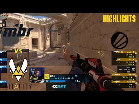 MiBR vs Vitality HIGHLIGHTS IEM Rio 2023 CSGO 0