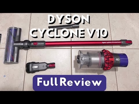 Dyson Cyclone V10 Animal Cordless Vacuum Cleaner Review