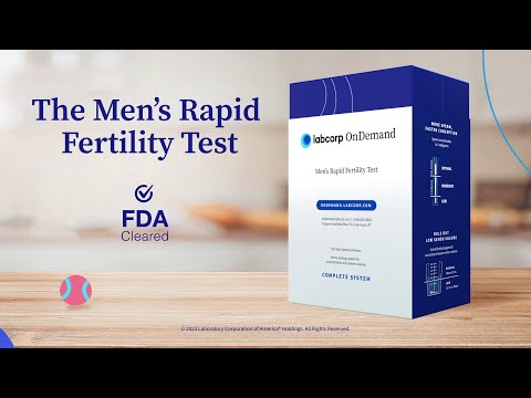 Men’s Rapid Fertility Test | 2D Animation | Product Video | Labcorp