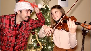 All I Want For Christmas Is You - Mariah Carey - Karolina Protsenko Violin &amp; Daniele Vitale Sax