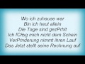 17799 Peter Schilling - Keine Sehnsucht Lyrics